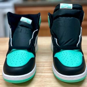 Jordan Kids Sneakers - Black/Green Glow